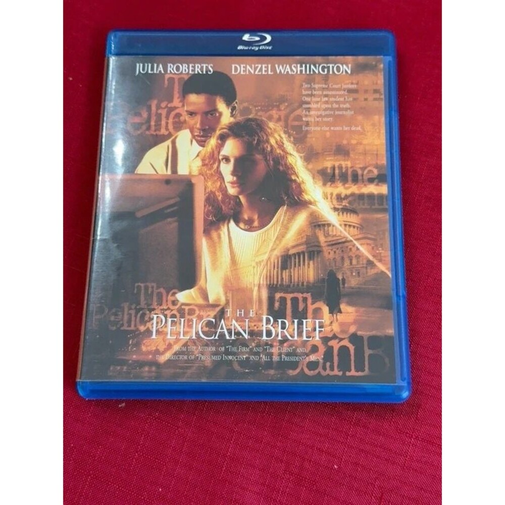 The Pelican Brief (Blu-ray, 1993) - Julia Roberts, Denzel Washington